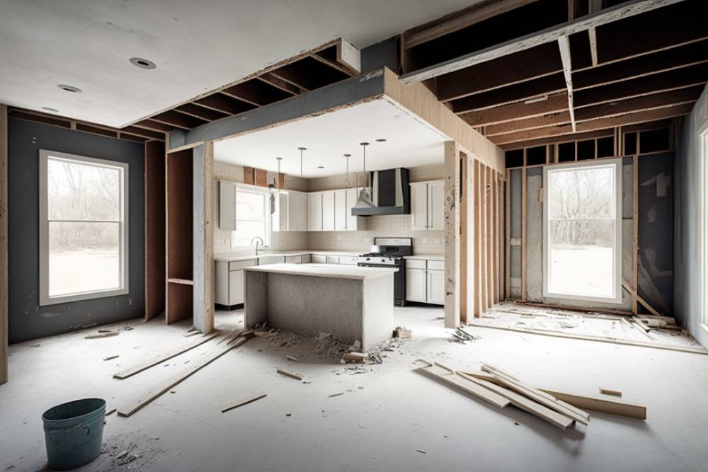 Rénovation de maison près de Lavau 